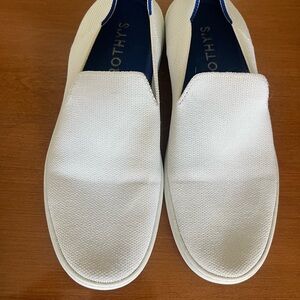 Rothy’s White Slip-On Shoes